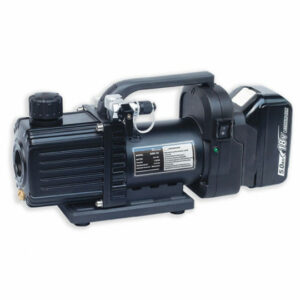 Pompa per vuoto doppio stadio a batteria 27,6 lt/min